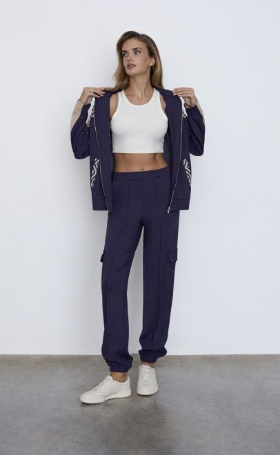 Брюки женские синий (30505-3) фото