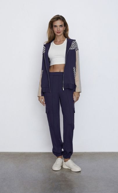 Брюки женские синий (30505-3) фото