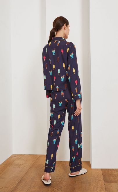 Пижама с брюками  (56419+56420) фото