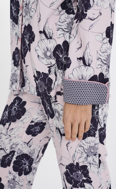 Пижама с брюками розовый (56484) фото