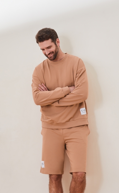 Толстовка мужская миндальный (30422-6) фото