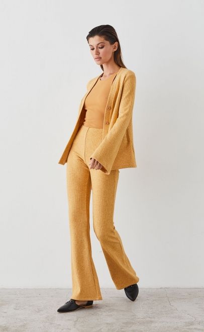 Костюм женский бледно-золотой (52086-1) фото