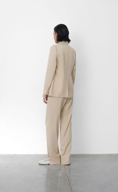 Жакет женский бежевый (61870-2) фото