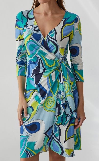 Платье летнее женское бирюзовый (56516-1) фото