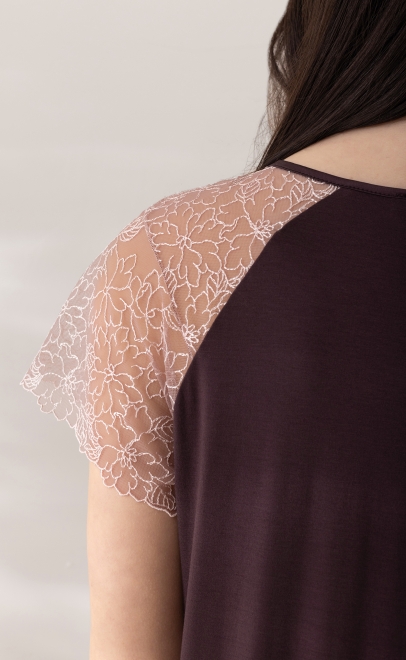 Ночная сорочка женская коричневый (52195) фото