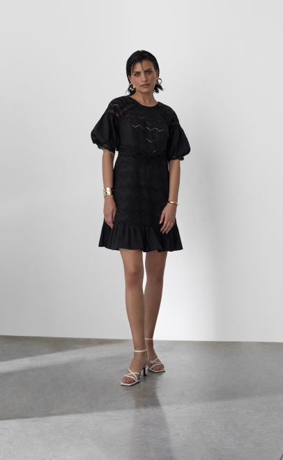 Платье женское чёрный (55478-3) фото