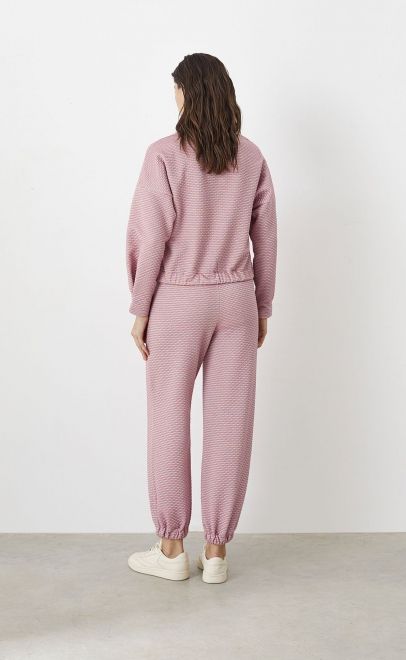 Брюки женские розовый (30529) фото