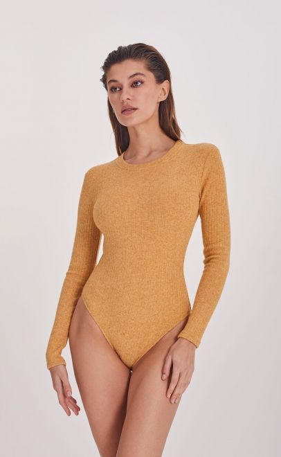 Боди женское бледно-золотой (51992-1) фото