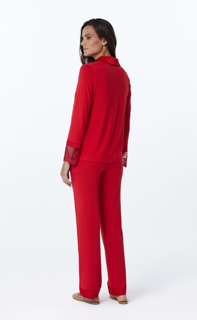 Пижама женская с брюками  (52097) фото