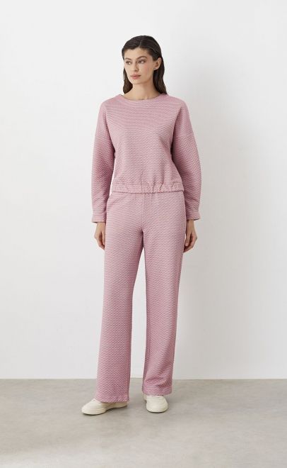 Брюки женские розовый (30531) фото