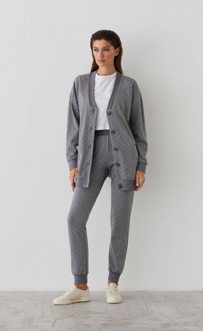 Жакет женский серый (30477-2) фото