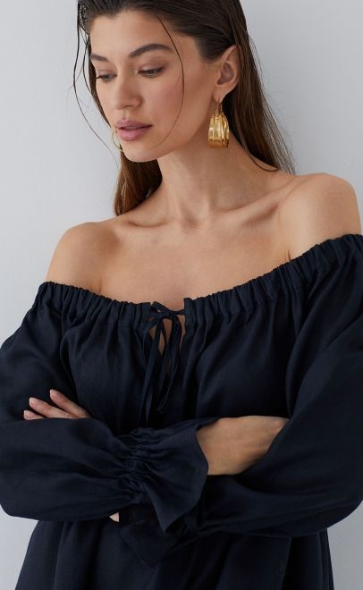 Платье летнее женское чёрный (61855-3) фото