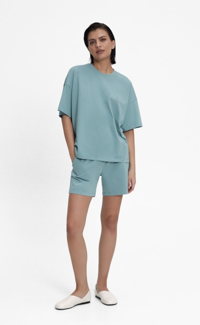 Пижама с шортами женская св.зеленый (55512-8) фото