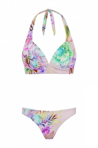 laete Раздельный купальник с треугольной формованной чашкой с эффектом push-up