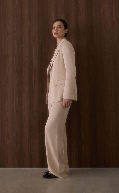 Жакет женский бежевый (61870-2) фото