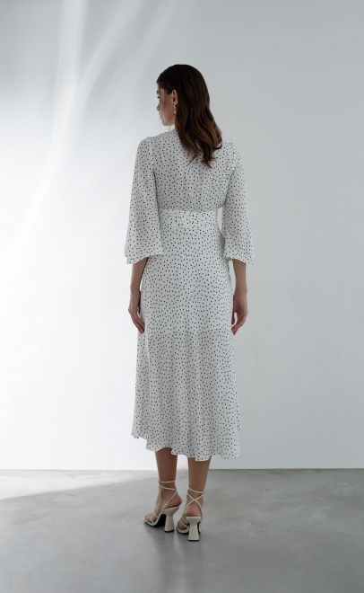 Платье летнее женское белый (56500-1) фото