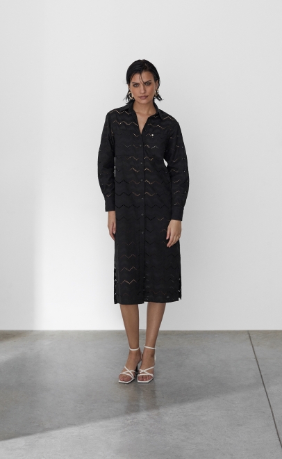 Платье женское чёрный (55483-3) фото