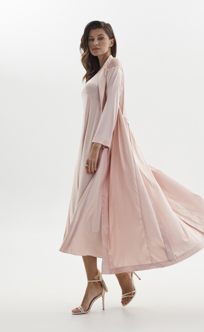 Сорочка женская с кружевом  (60556-4) фото