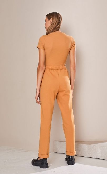 Футболка женская бледно-золотой (61764-1) фото