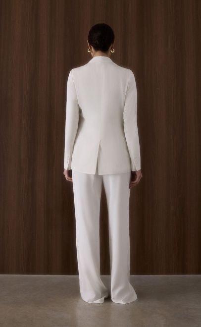 Брюки женские белый (62124-1) фото