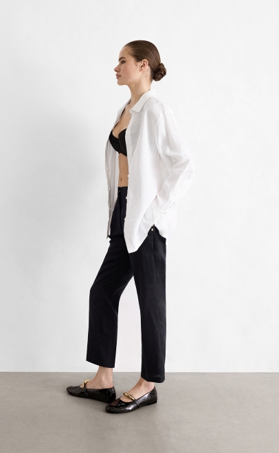 Рубашка женская белый (62112-3) фото