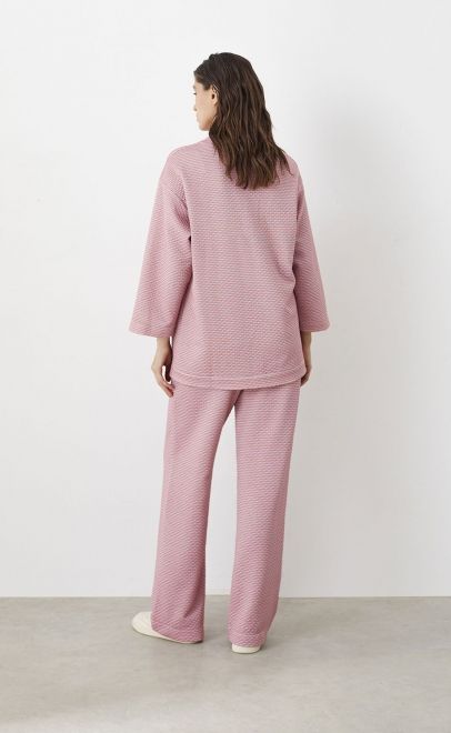 Жакет женский розовый (30528) фото