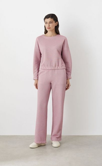 Толстовка женская розовый (30526) фото