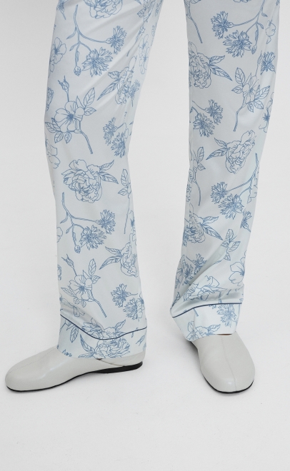 Пижама с брюками бежевый (60544-5+60545-5) фото