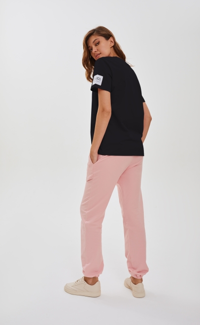 Футболка женская из хлопка  (55379-5) фото