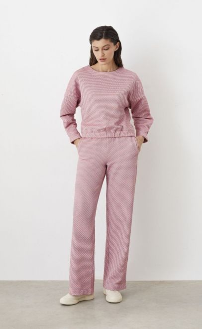 Толстовка женская розовый (30526) фото