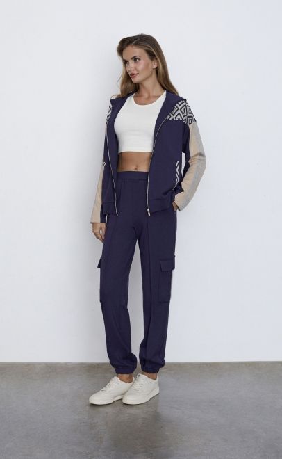 Брюки женские синий (30505-3) фото