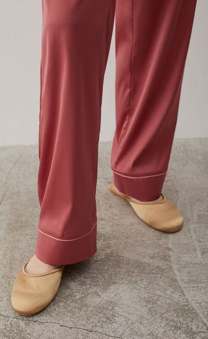 Пижама с брюками женская розовое дерево (61889-4) фото