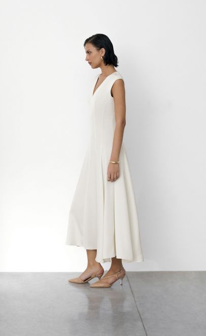 Платье женское белый (61874-1) фото