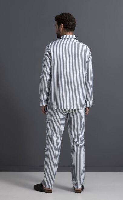 Пижама мужская с брюками из хлопка  (55357+55358) фото