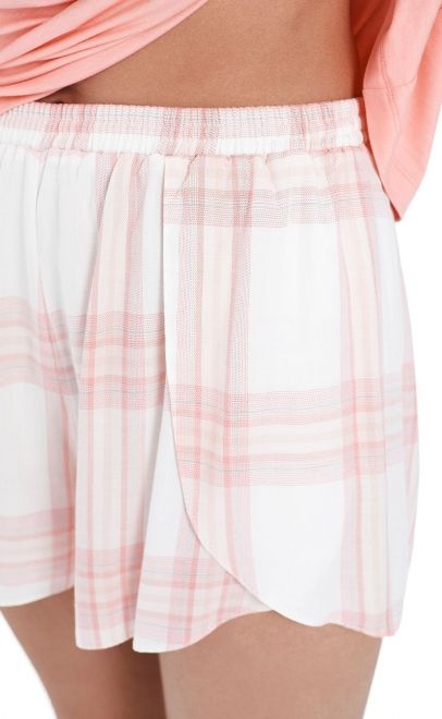 Пижама с шортами  розовый (51968+56408) фото